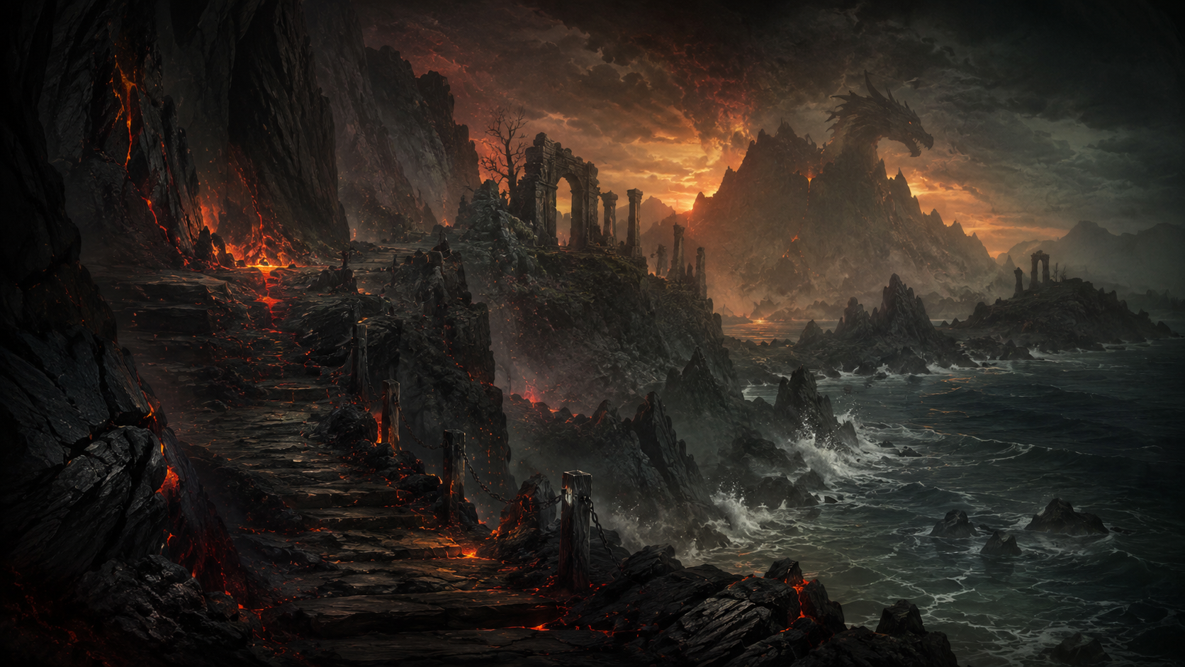 Borda de Dragon Island